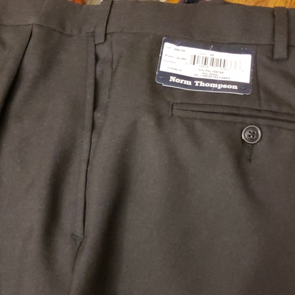 Norm Thompson Polyester/Wool Pants Size 42 - Picture 6 of 8